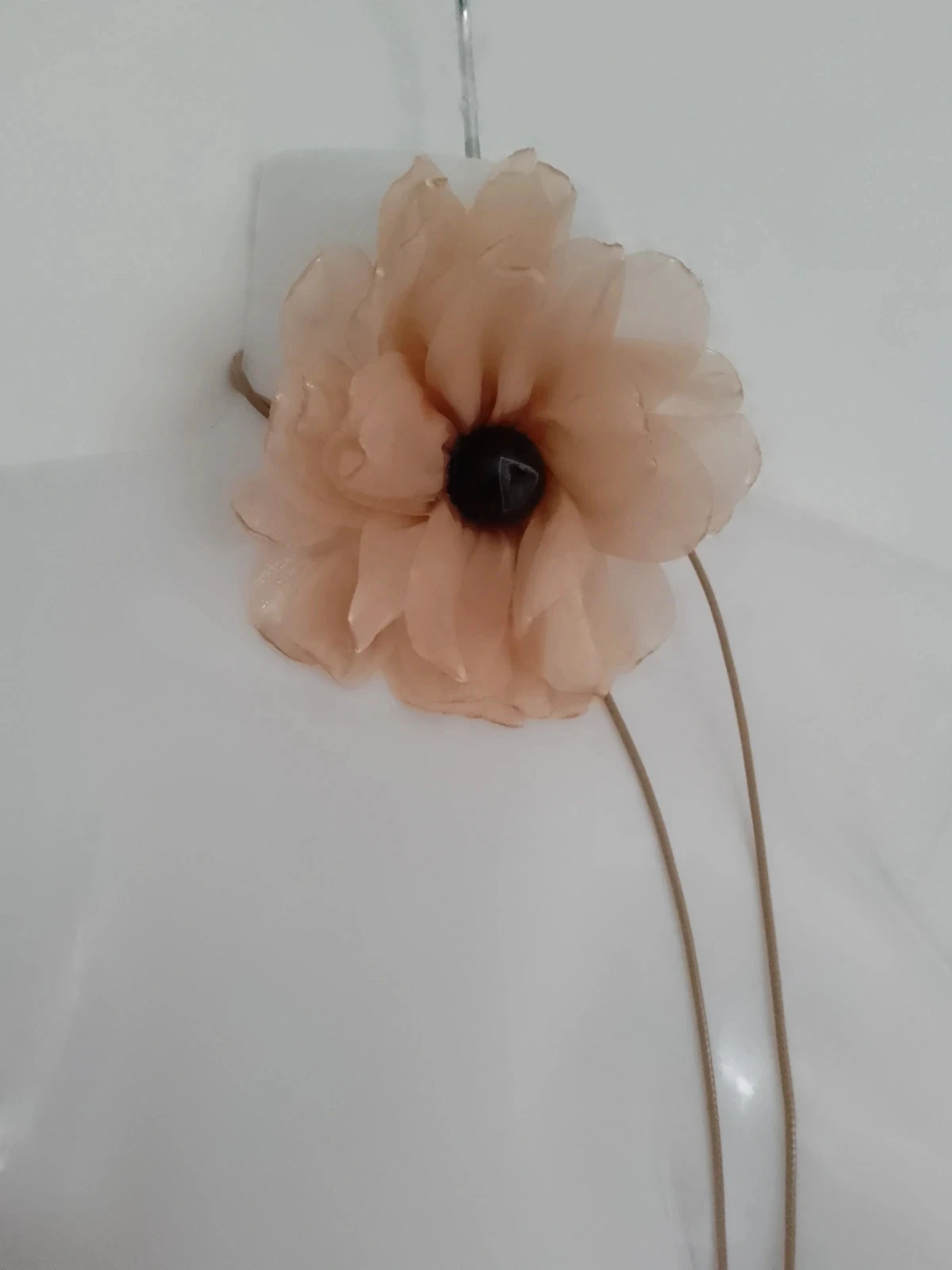 Bohemian flower and stone necklace – photo 3